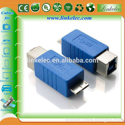 High quality wholesale USB 3.0 B female to micro male adapter